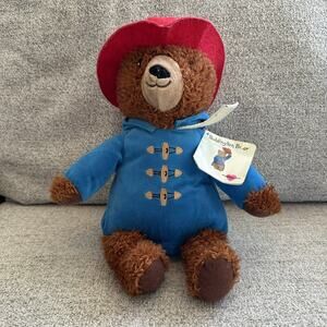 Paddington Bear Plush 15" Stuffed Animal Kohl’s Cares Toy Brown Hat Jacket